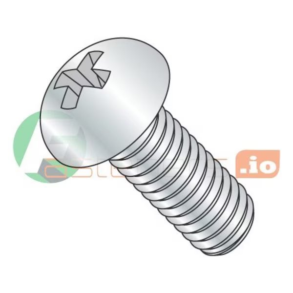 #4-40 x 3/8 in Phillips Round Machine Screw, Zinc Plated Steel, 10000 PK, Newport Fasteners, Mfr#: 884023